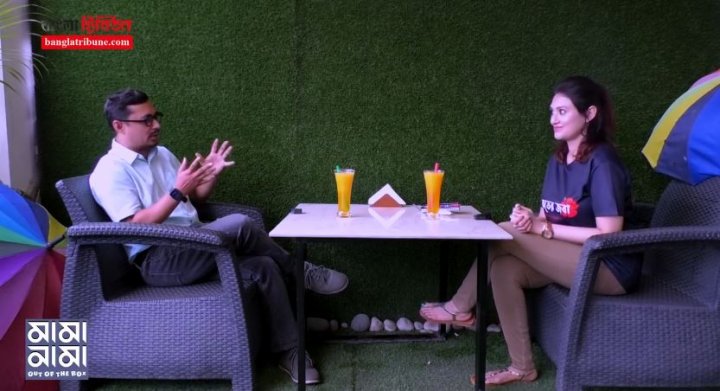 Host Mahmud Manjur with Guest Kushum Shikder Host Mahmud Manjur with Guest Kushum Shikder